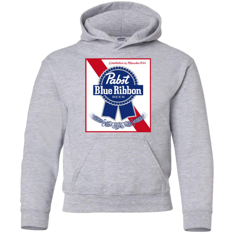 AGR Pabst Blue Ribbon Youth Pullover Hoodie