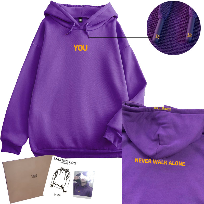 2022 New Kpop Jimin Hoodie Sweatshirt Women Men Bangtan Boys J-HOPE Suga RM Unisex Y2K Pullovers Fashion Hip Hop Clothes alx