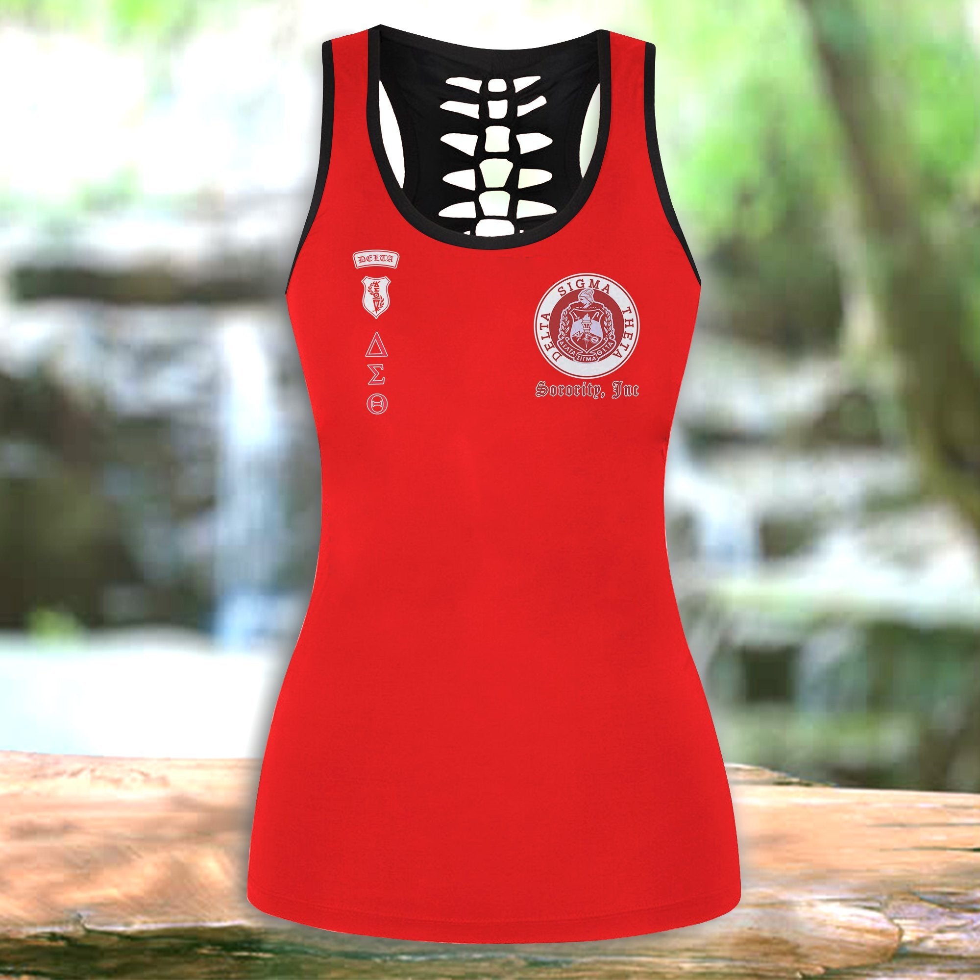 DELTA SIGMA THETA HOLLOW TANKTOP 4