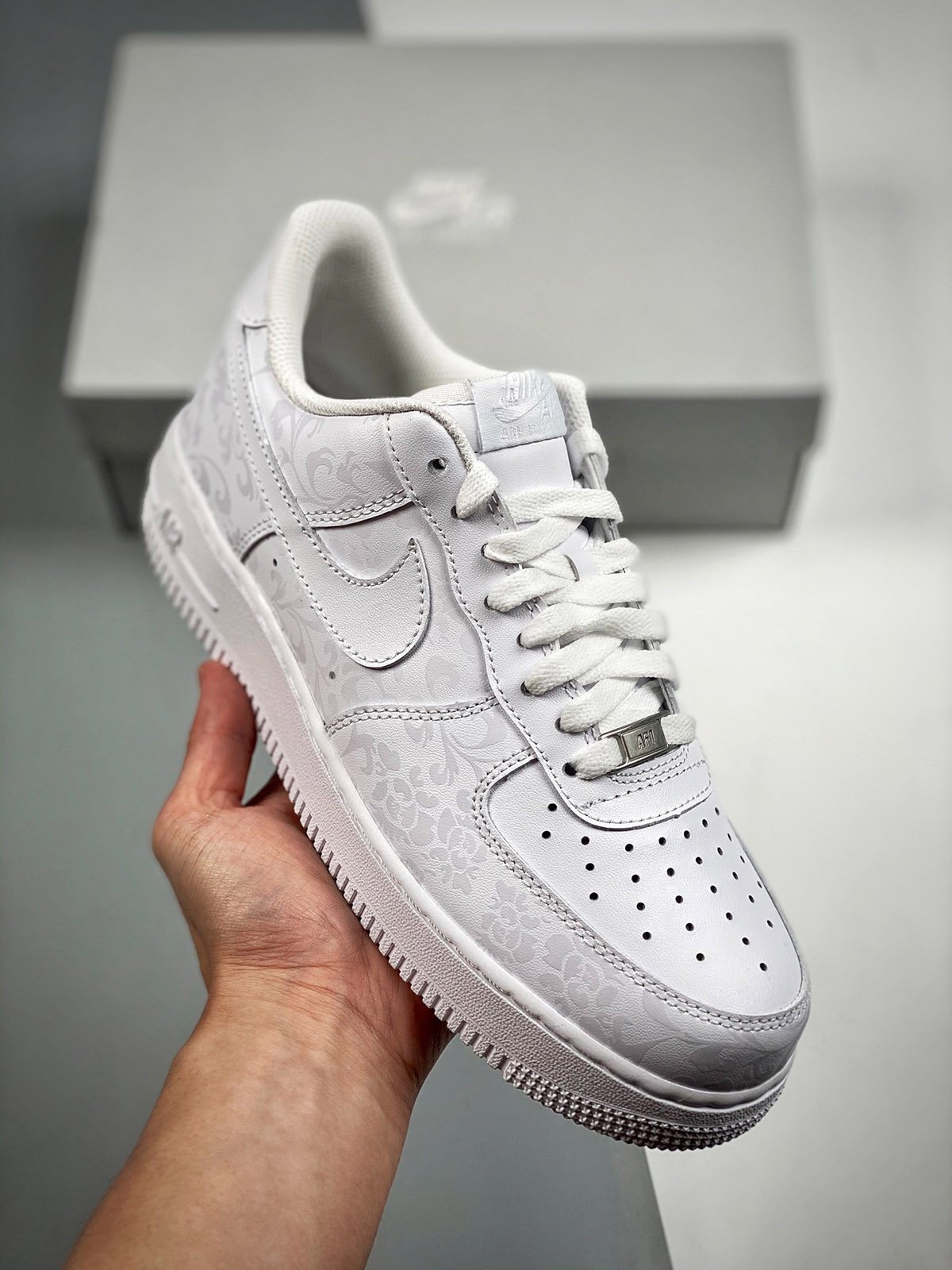 Nike Air Force 1 Low White Flowers 5340221