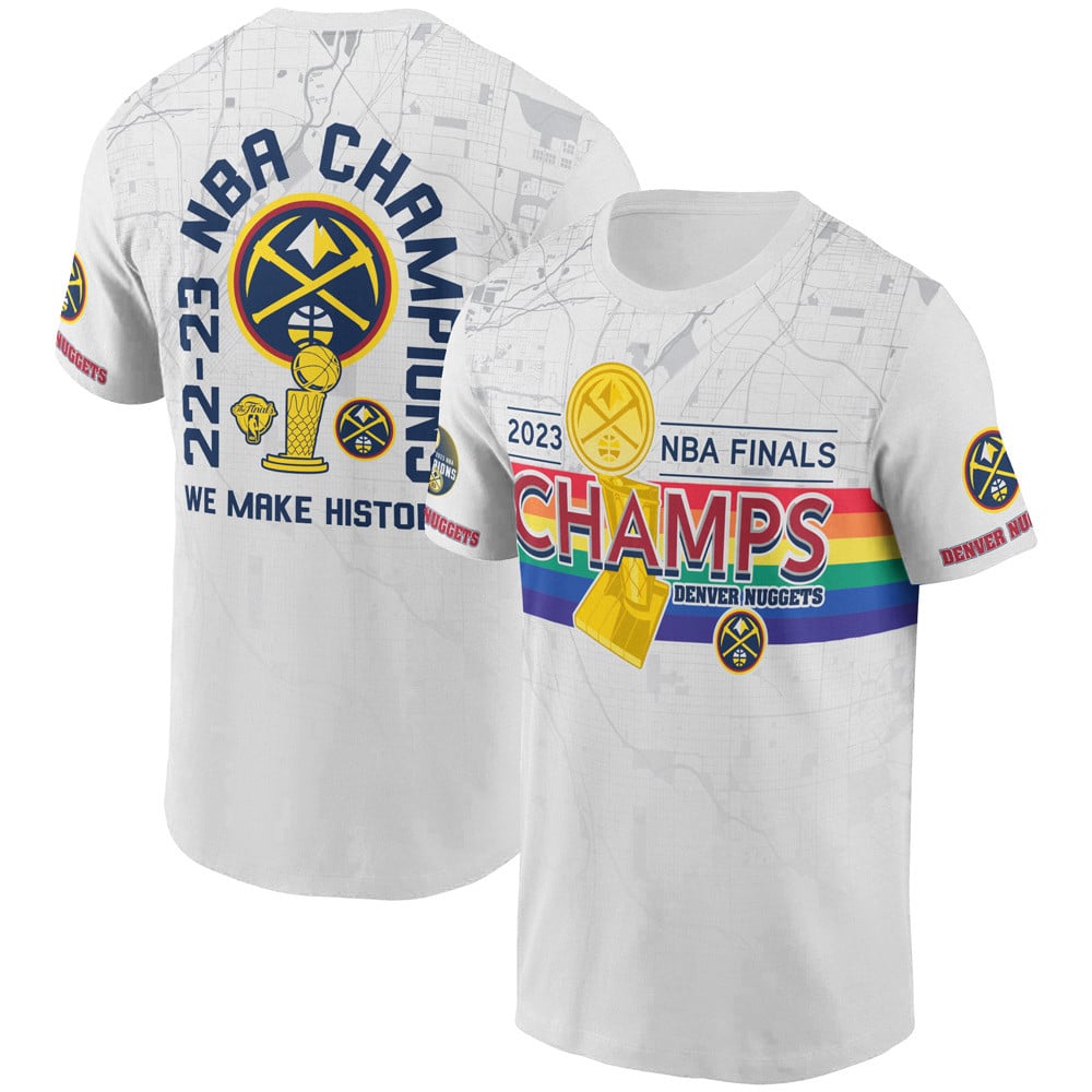 Denver Nuggets The Finals Champions 2023 Print 3D T-Shirt Sh1 V6