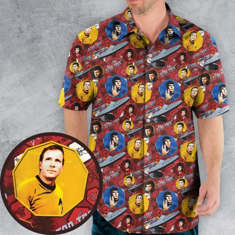 Boldly Star Trek Hawaiian Shirt