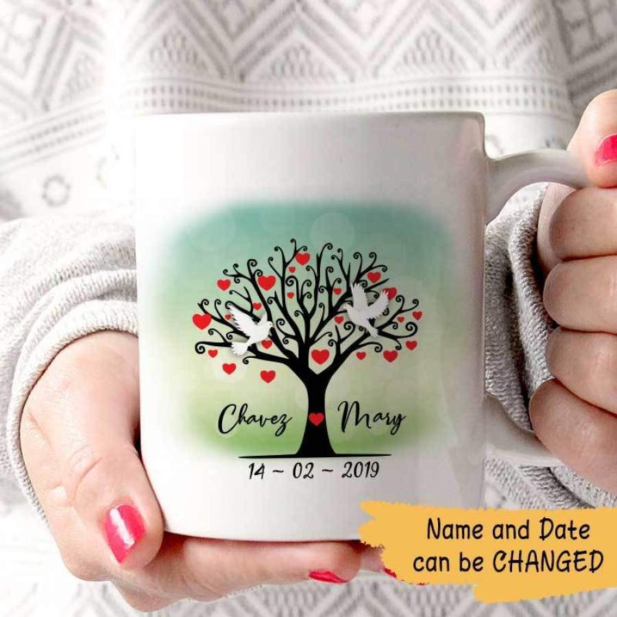 Love Tree Personalized Mug