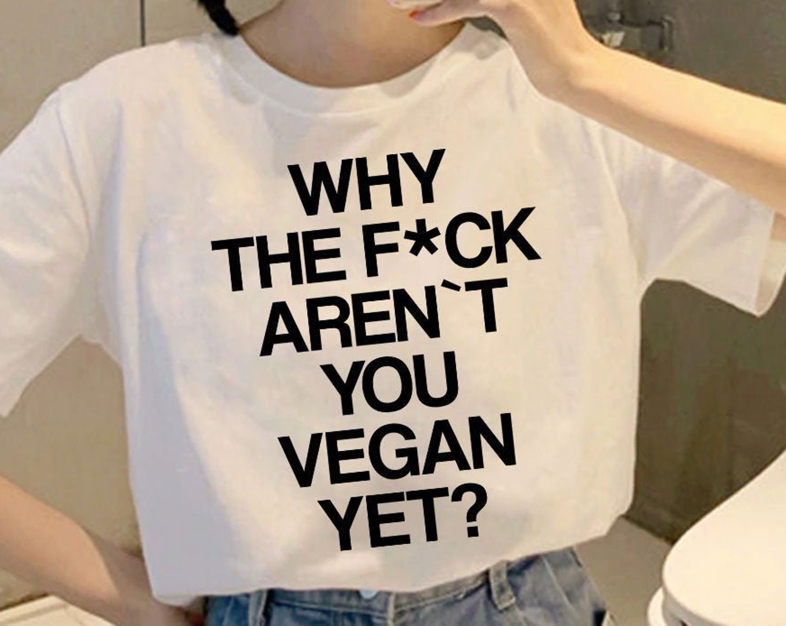 Why The Fck Arent You Vegan Yet T Shirt  Vegan T Shrit  Dont Eat Animals  Animals Are Friend Not Food  Veganism