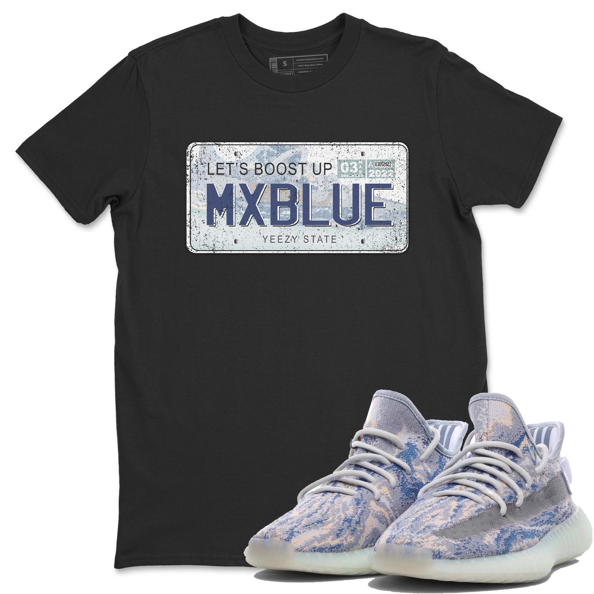 Yeezy Plate T-Shirt – Yeezy 350 V2 Mx Blue