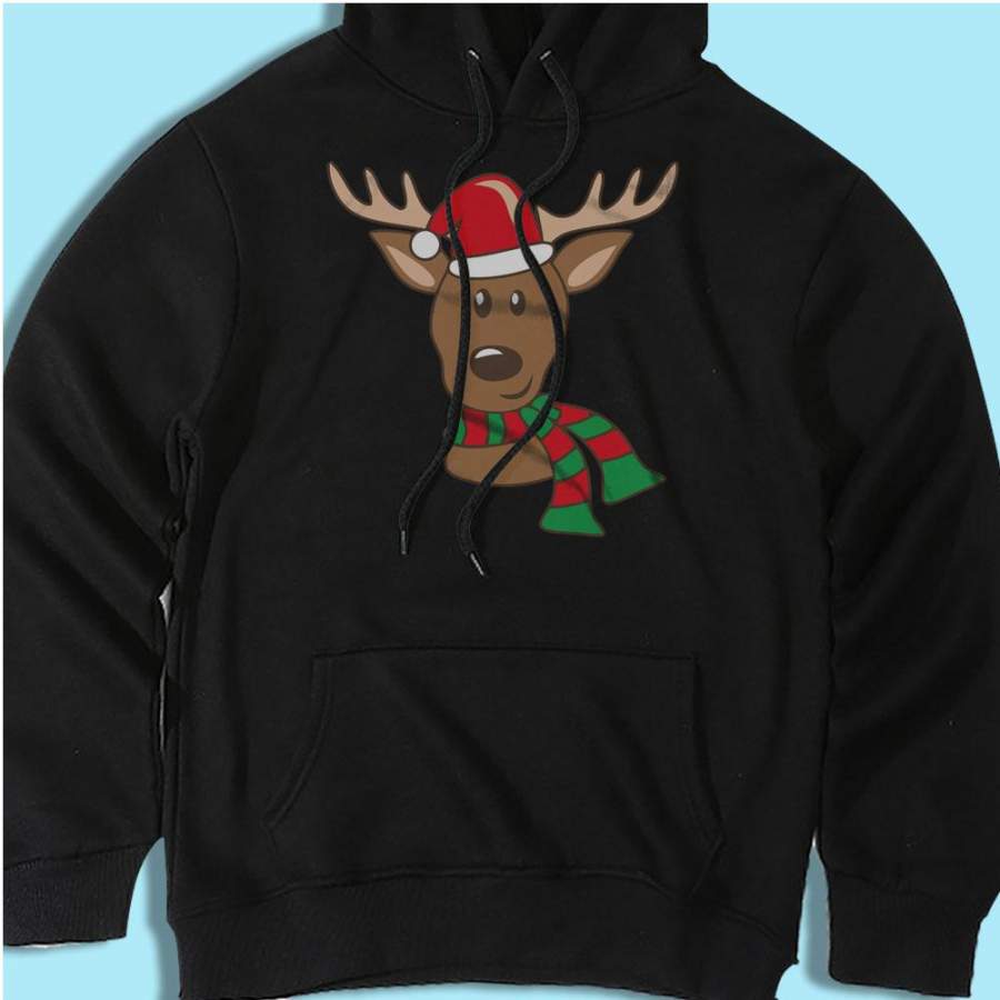 Rudolph Reindeer Christmas 1 Men’S Hoodie