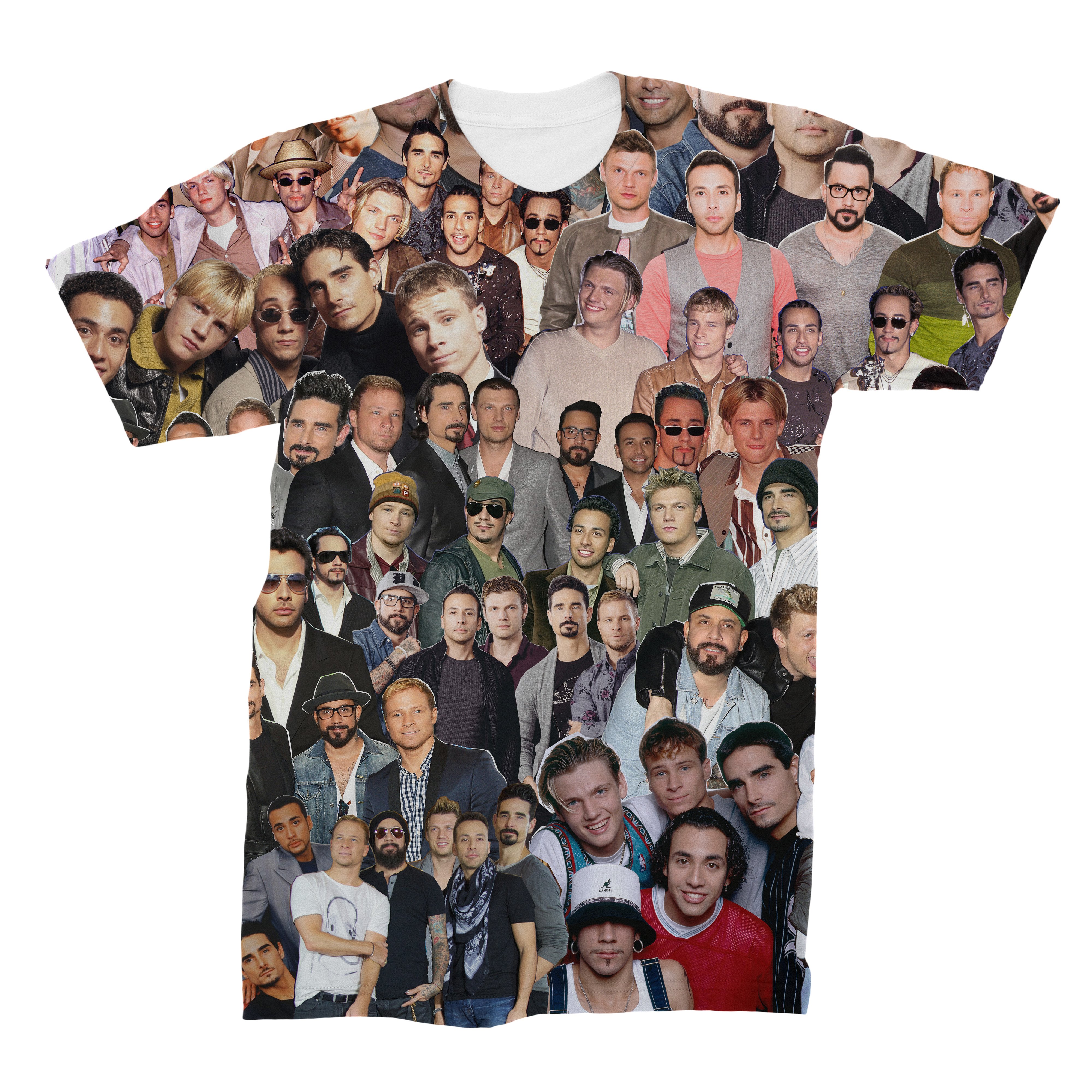 Backstreet Boys 3D Collage Face T-Shirt