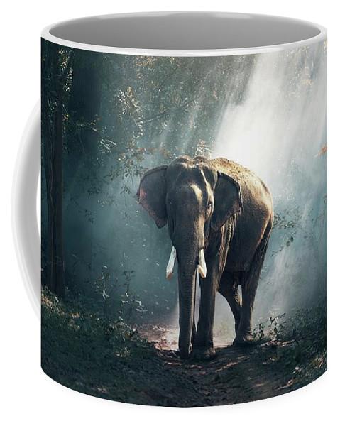 Lone Elephant – Coffee Mug