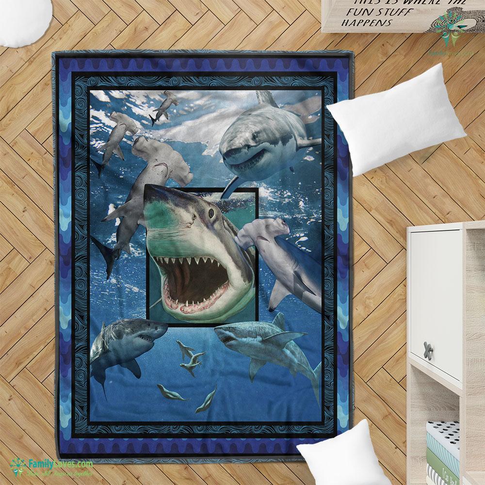 Shark Ocean Pd Blanket 2