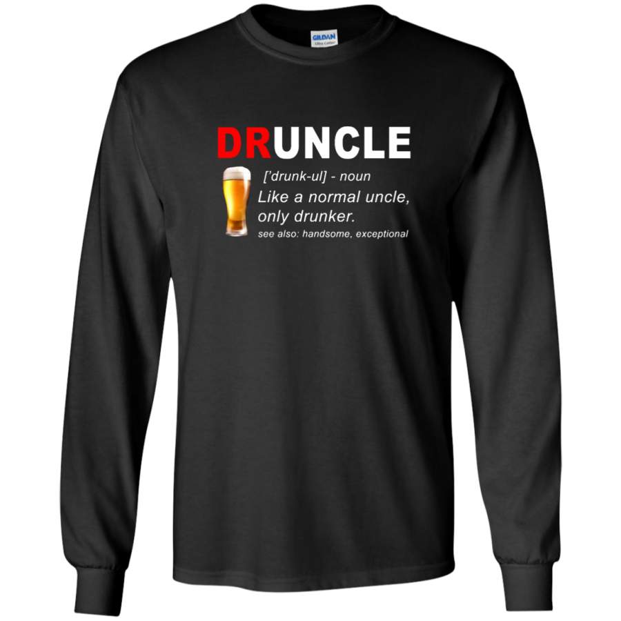 AGR Druncle Beer Long Sleeve T-Shirt