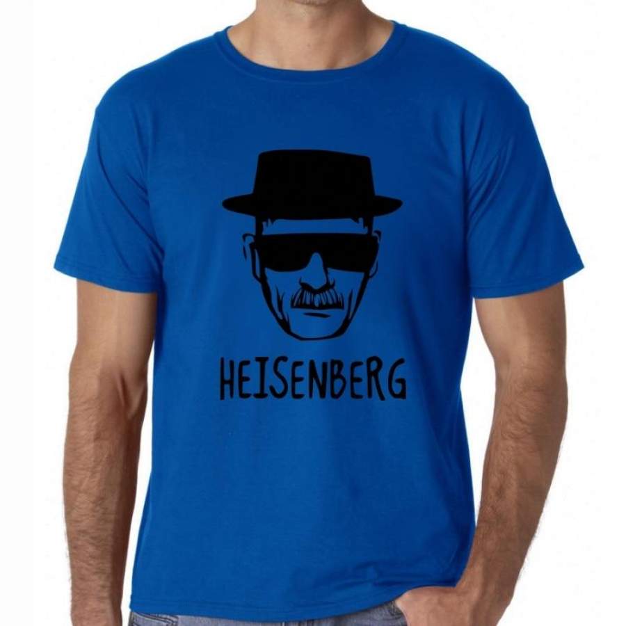 BLWHSA Breaking Bad Heisenberg Funny Men T Shirt High Quality Cotton O-Neck Short Sleeve Fashion Printed Men T-Shirts