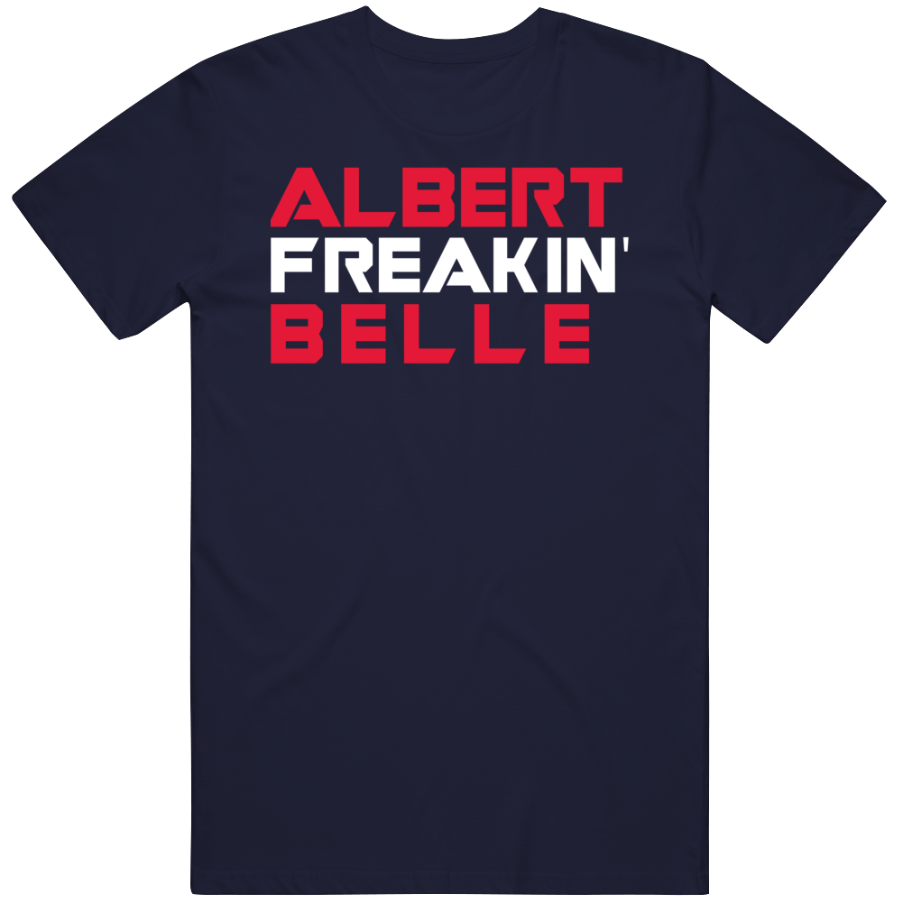 Albert Belle Freakin Cleveland Baseball Fan T Shirt