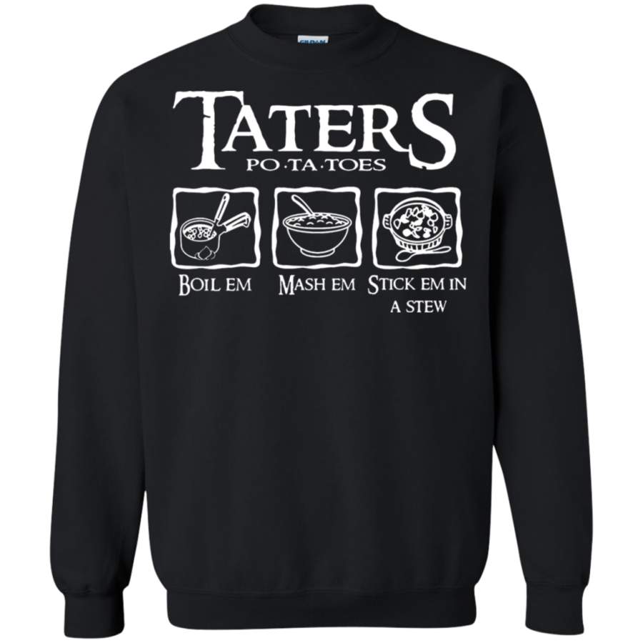 AGR The Lord Of The Rings Taters Potatoes Recipe Sweatshirt