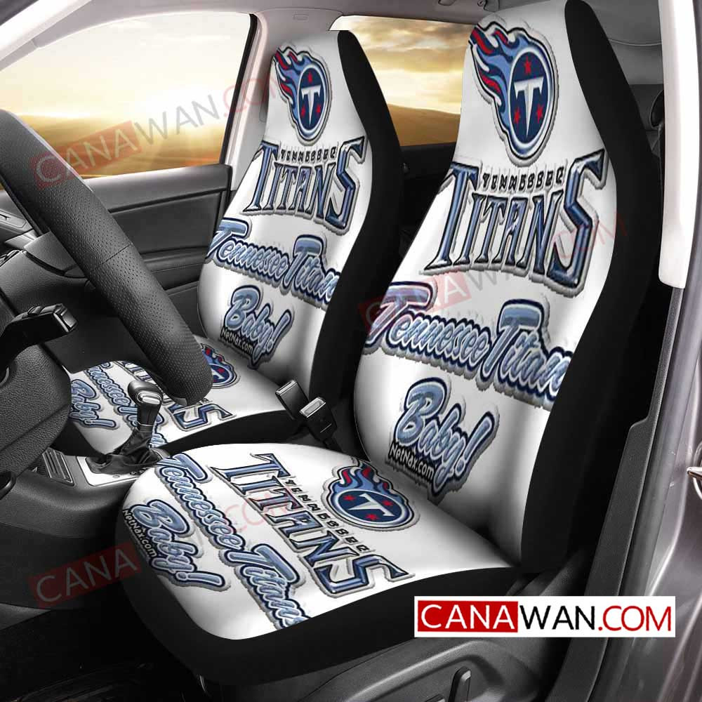 Tennessee Titans Style124 3D Customized Personalized Car Seat Cover