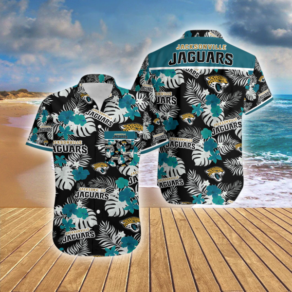 Hawaiian Shirt Island Jacksonville Jaguars Summer Button Up Ha16244