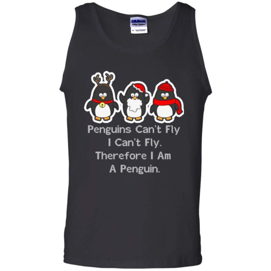 Penguins Lover T-shirt Can’t Fly I Can’t Fly Therefore I Am A Penguin