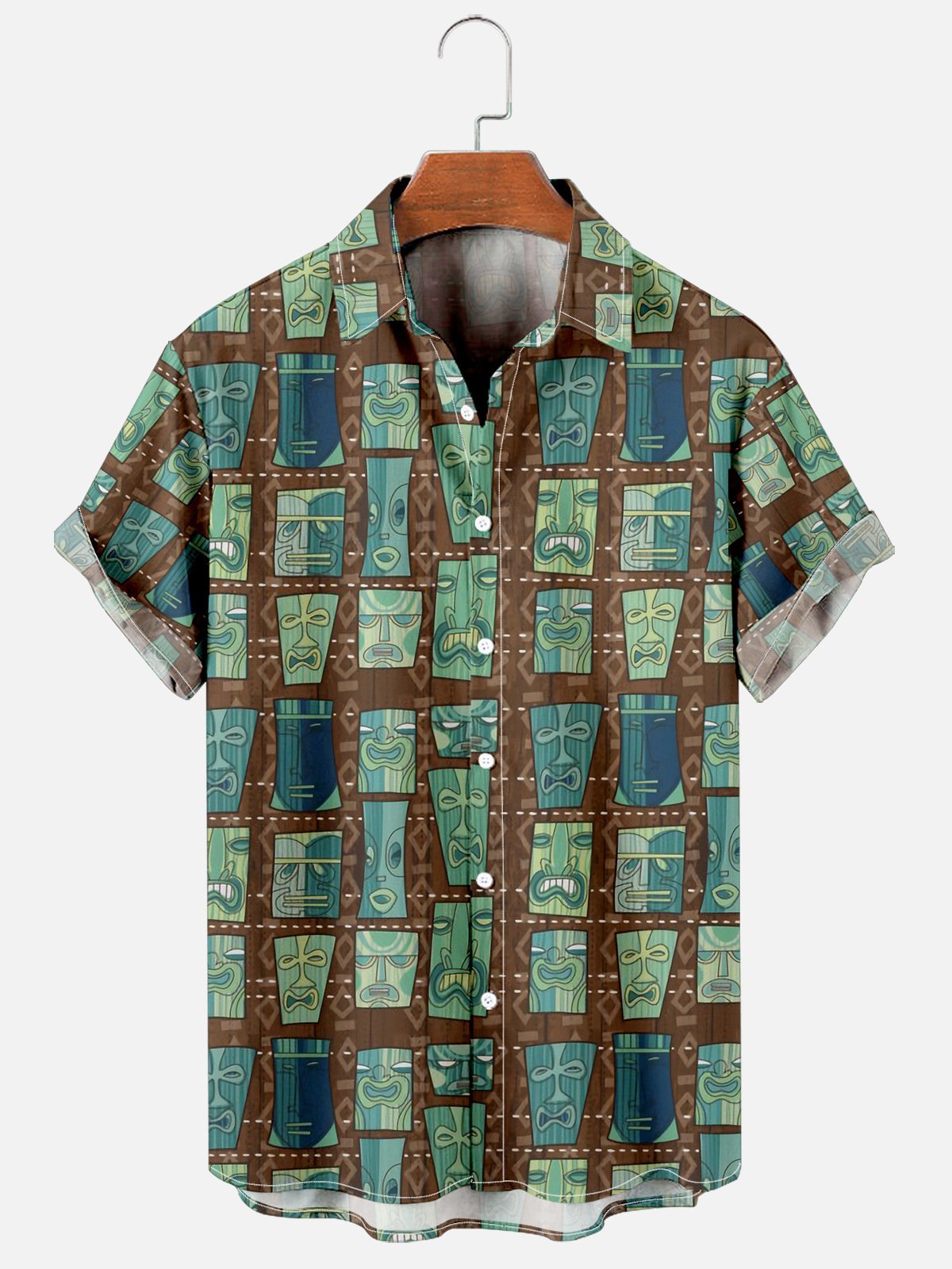 Hawaii Retro Hippie Casual Shirt Ha29021