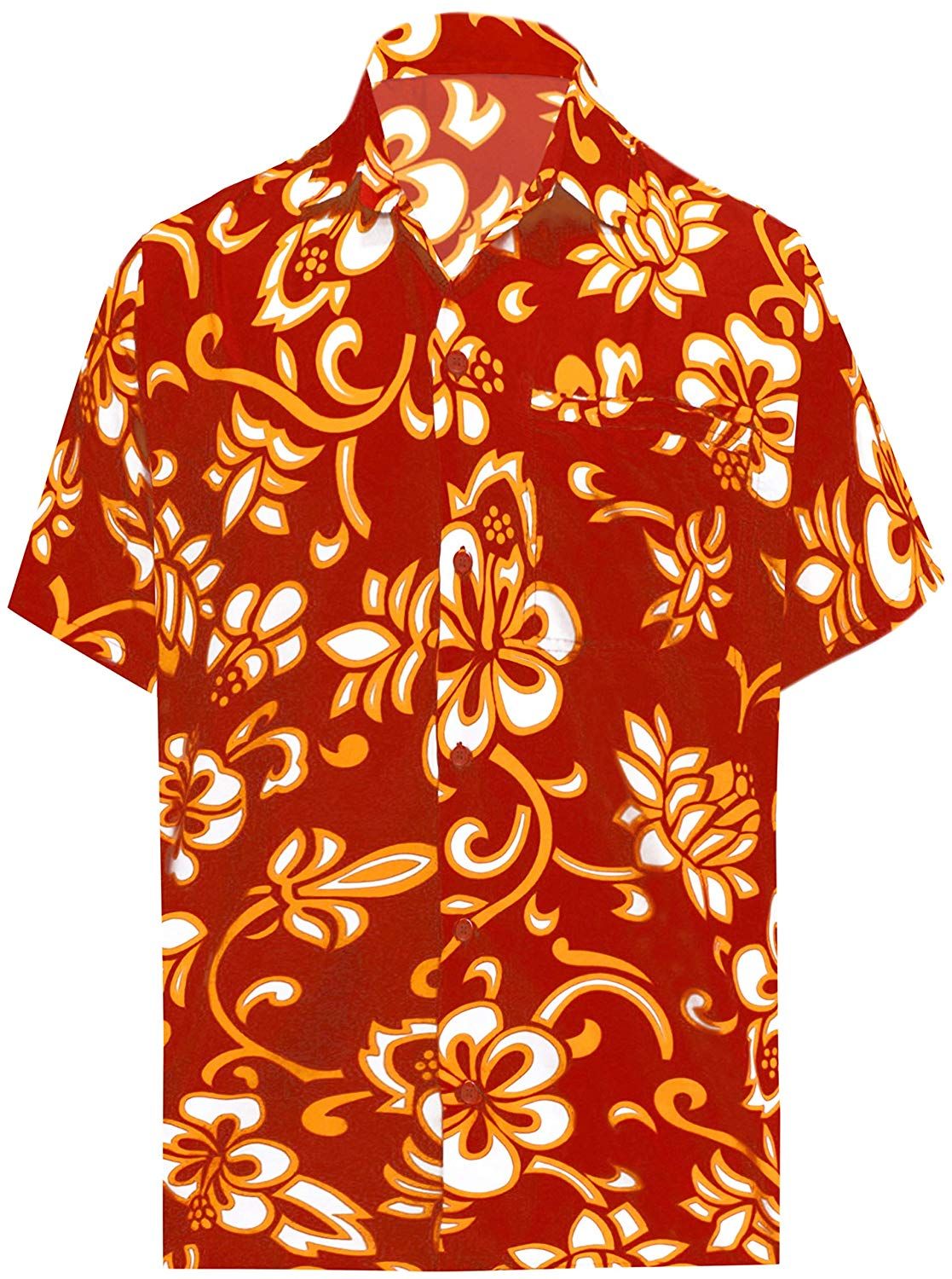 Hibuscus Red Amazing Design Hawaii Shirt Ha75289