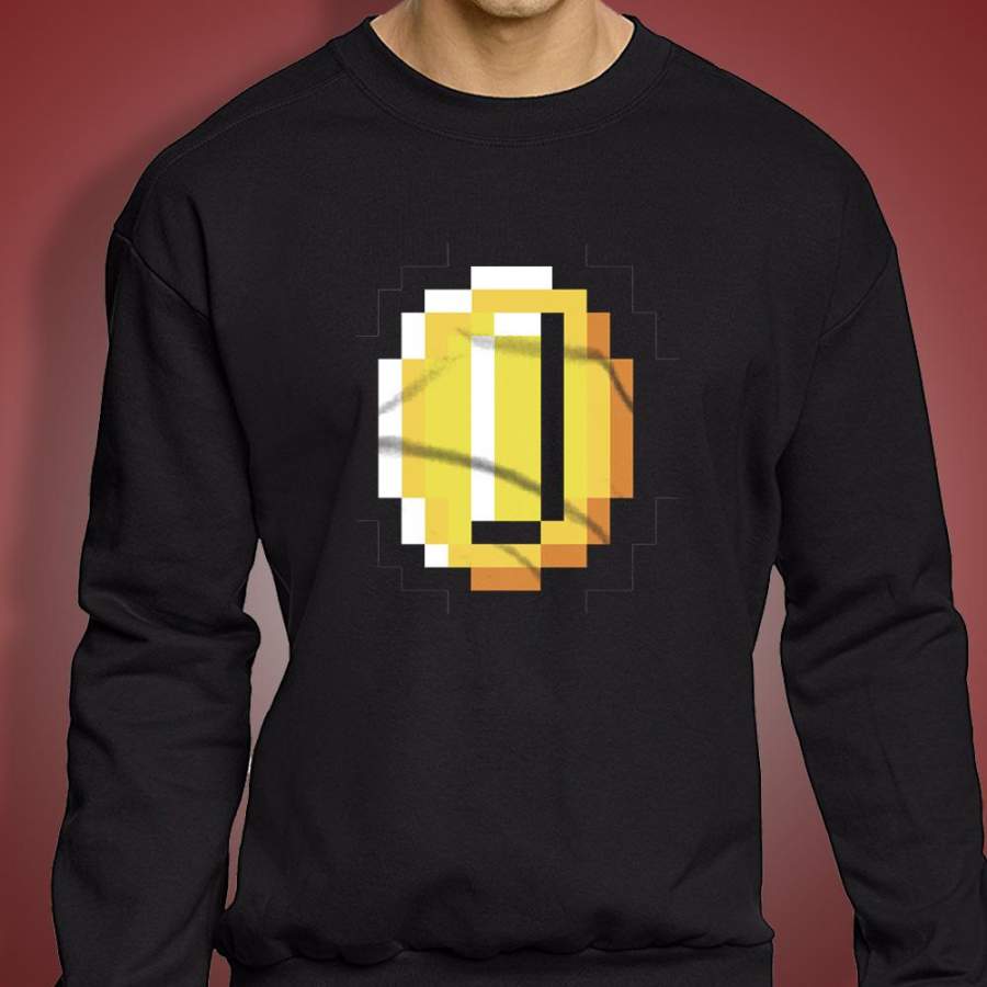 Super Mario Bros Coin Men’S Sweatshirt