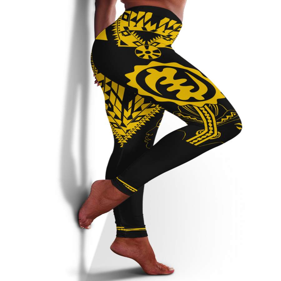 Gye Nyame Pattern Leggings