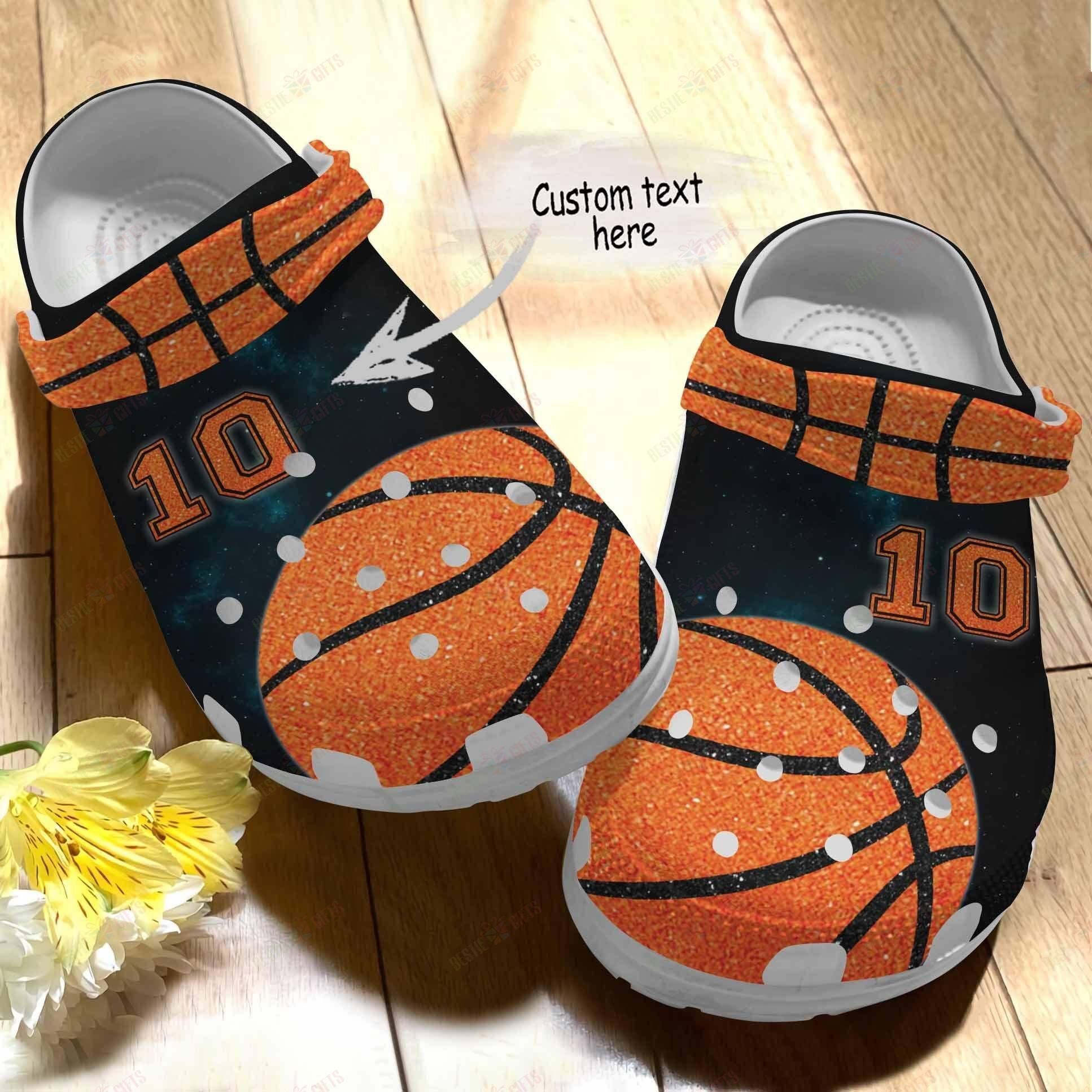 Basketball Personalized Crocss Clog Classic Clog I Love Basketball Shoes