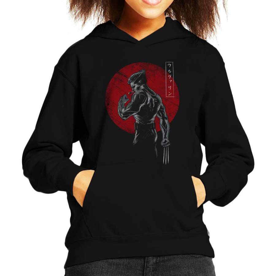 X Men Logan Old Mutant Kid’s Hooded Sweatshirt