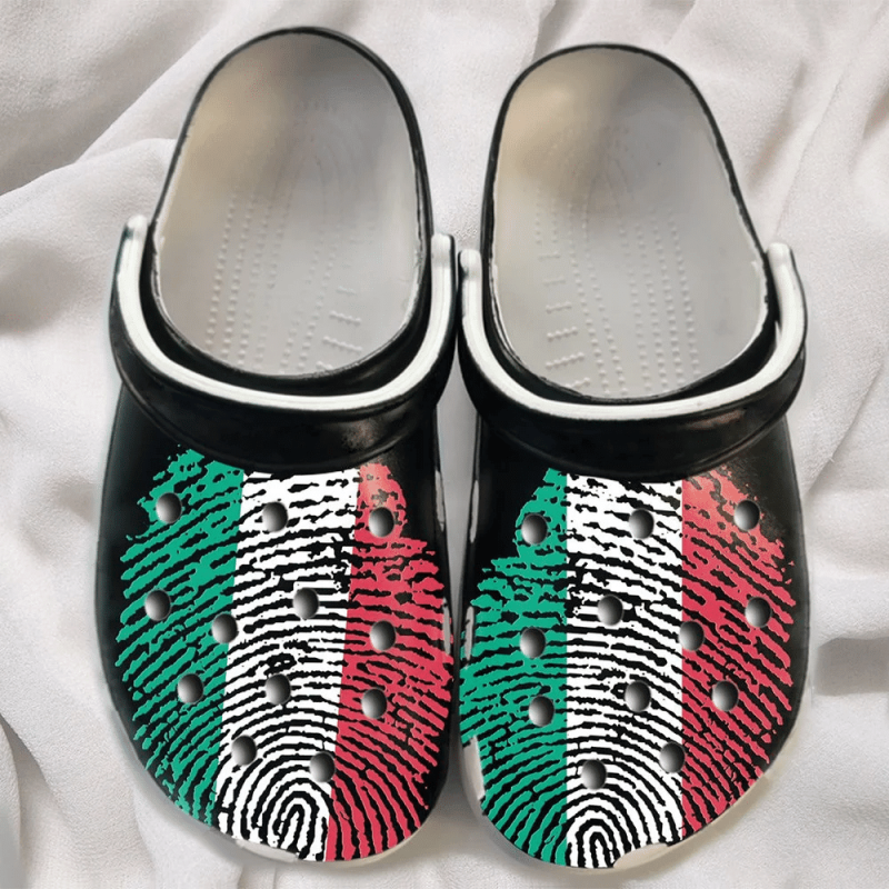 Dna Italy Flag Italian For Men And Women Gift For Fan Classic Water Rubber clog Shoes Comfy Footwear