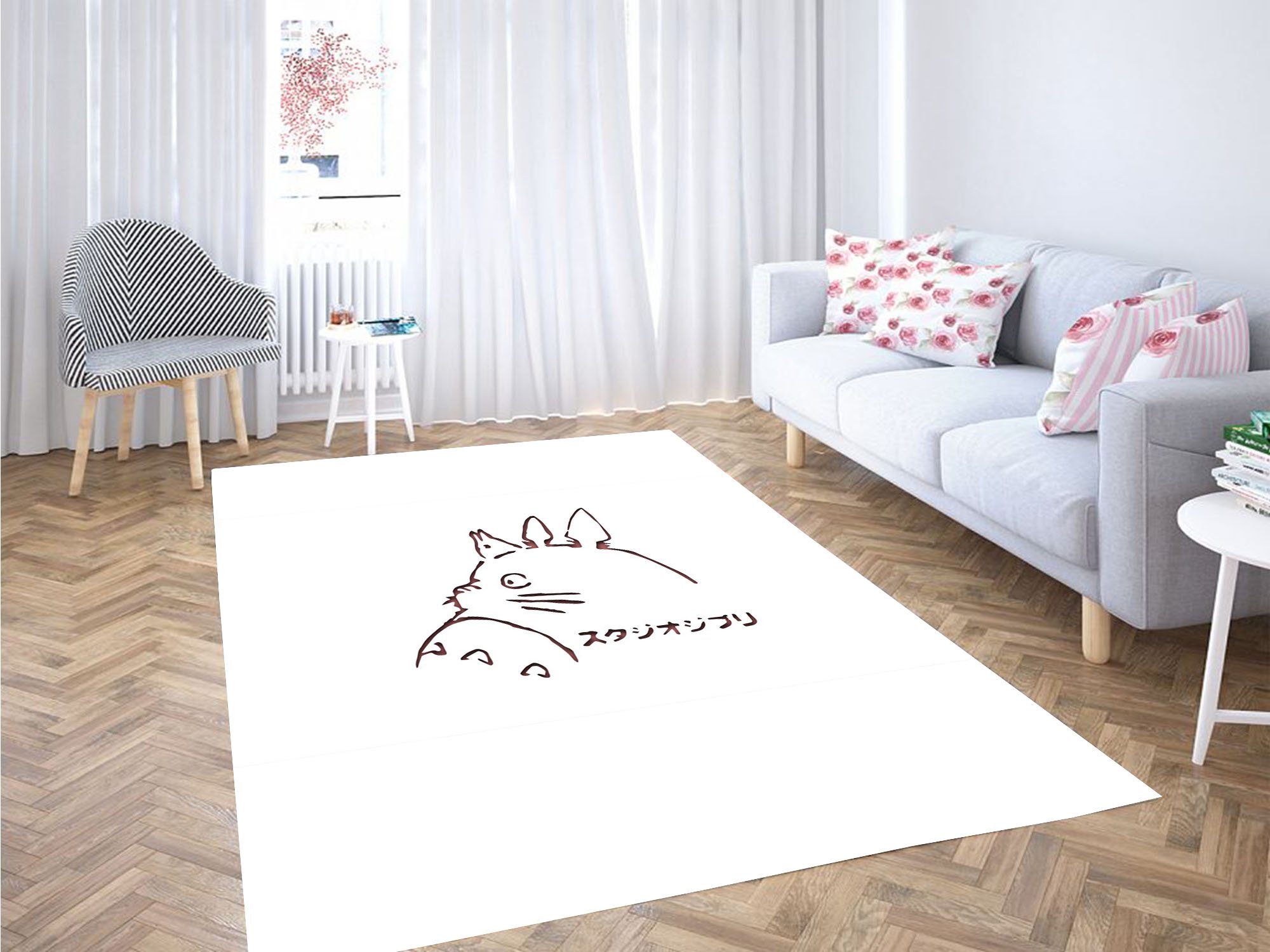 animal my neighbor totoro carpet rugs