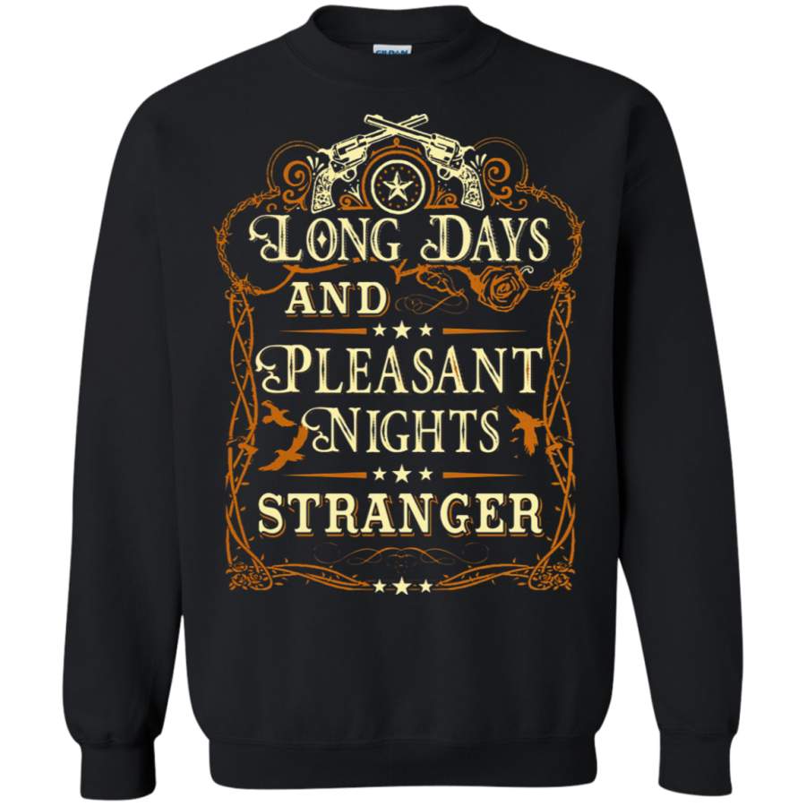 AGR Long Days And Pleasant Nights Stranger The Dark Tower Sweatshirt