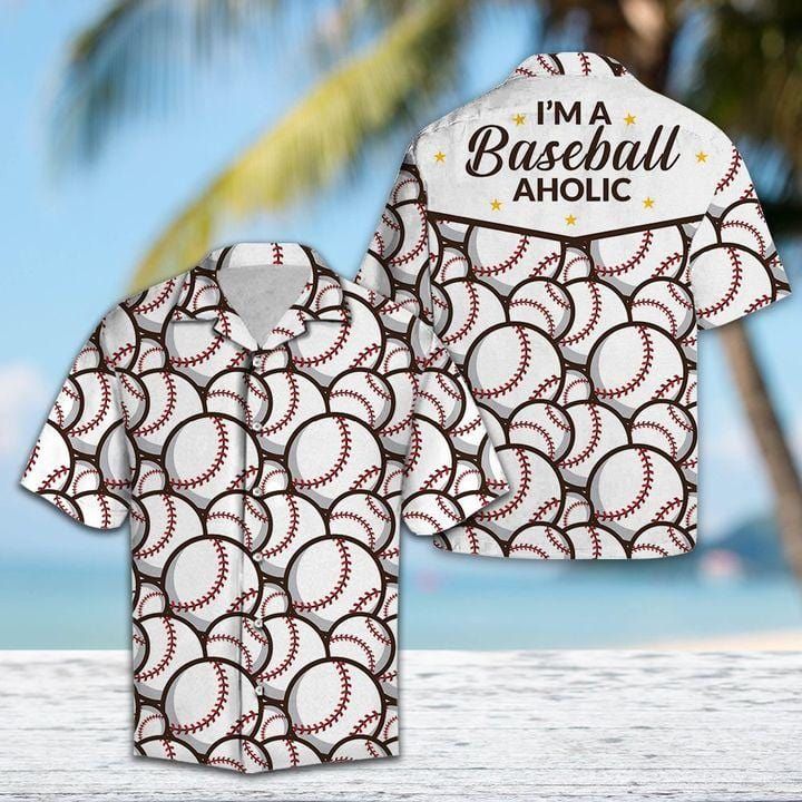 Felacia A Baseball Aholic Unisex Hawaiian Ha18050