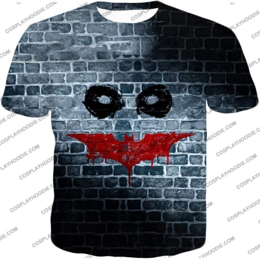 Amazing Batman x Joker Logo Promo Fan Art  T-Shirt BM022