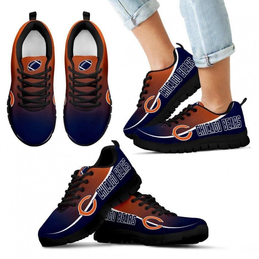 Colorful Chicago Bears Passion Sneakers #414