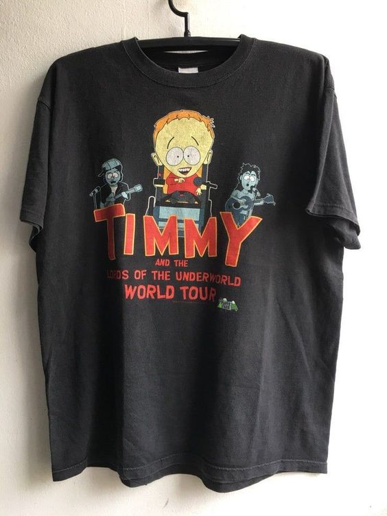 2000 South Park Timmy Vintage Cartoon Shirt