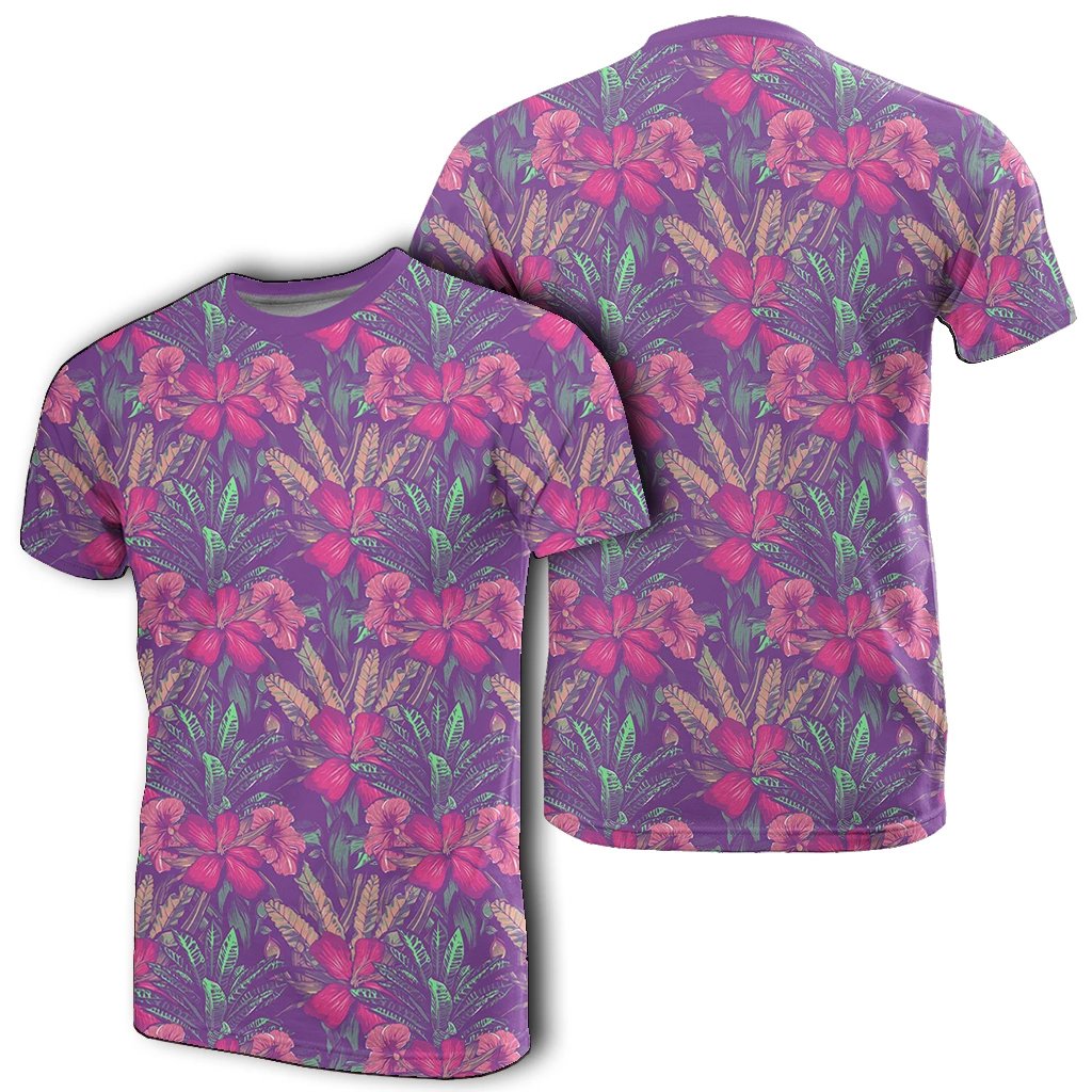 Hawaiian Tropical Hibiscus Purple Ah Ha93353