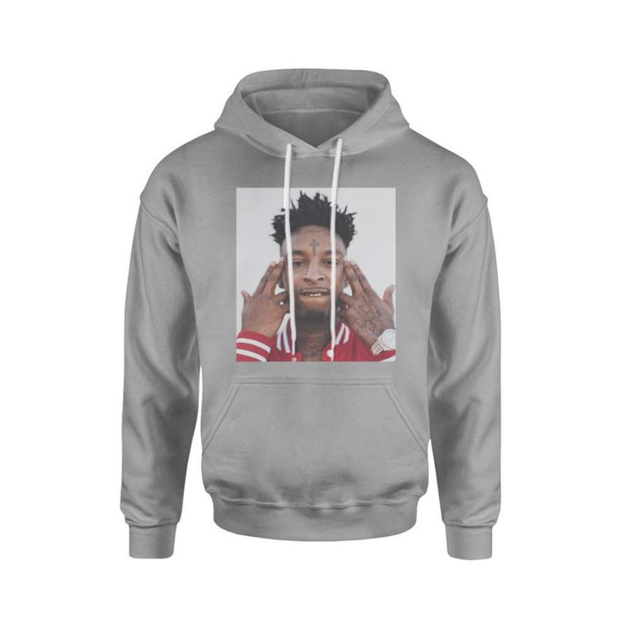 21 Savage Face Hoodie