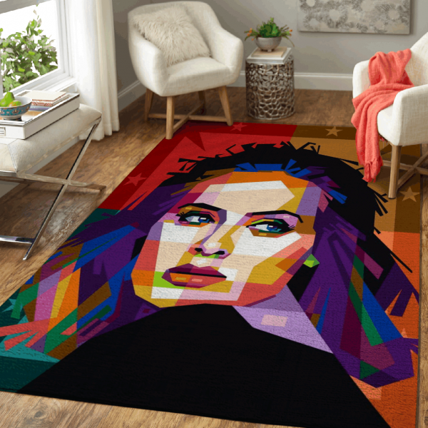 Adele Music Home Decor Rectangle Area Rug