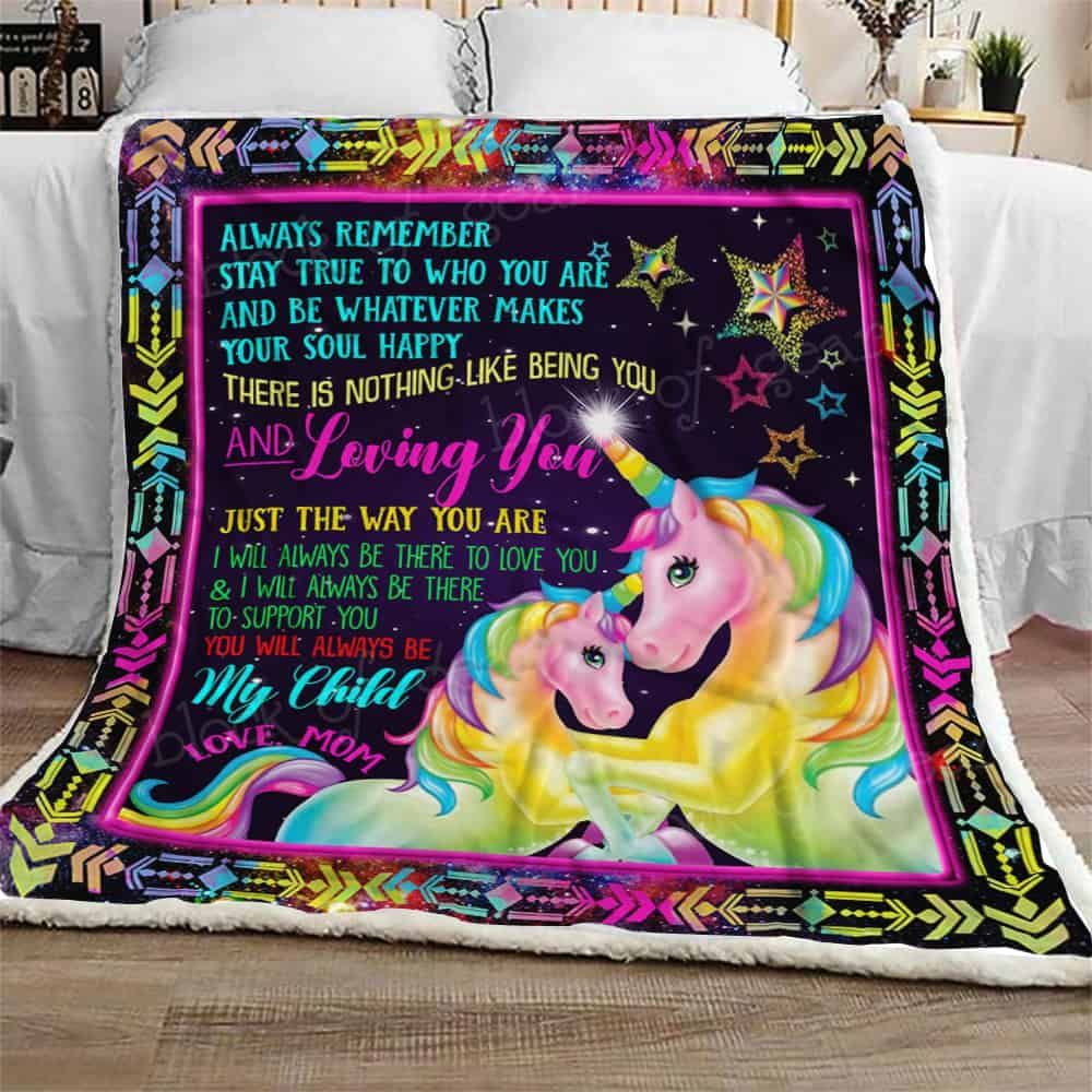 Unicorn Sofa Throw Blanket TH727