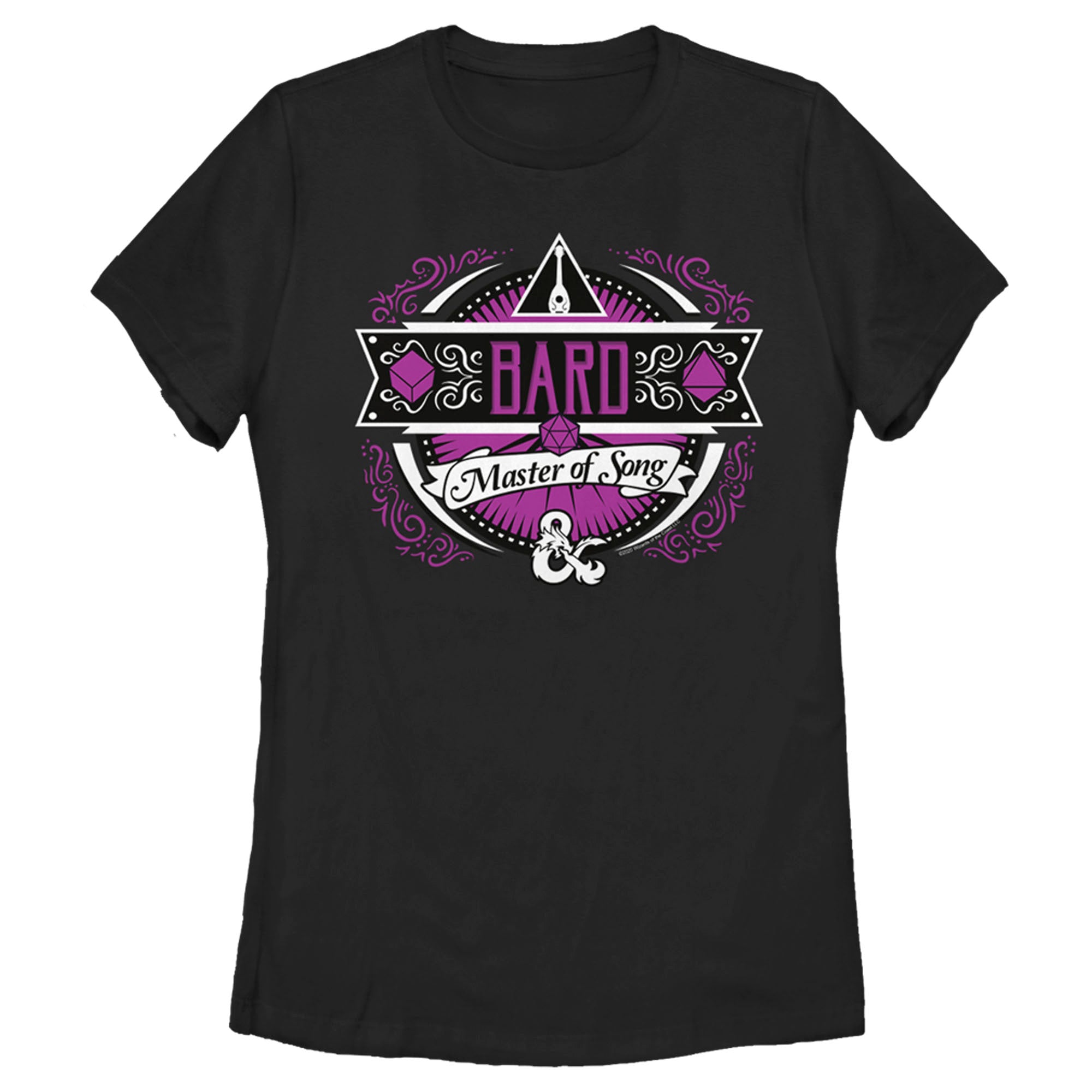 Women’S Dungeons & Dragons Bard Master Of Song T-Shirt