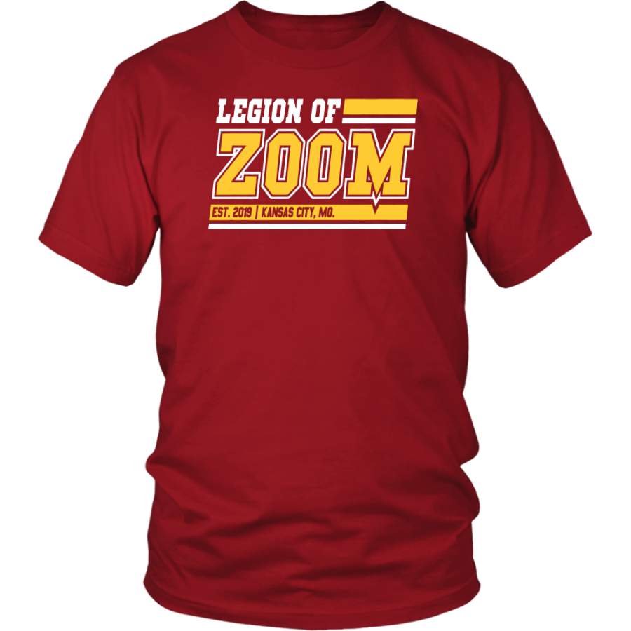 The Legion of Zoom T-Shirt Tyreek Hill – Sammy Watkins – Mecole Hardman – Kansas City Chiefs