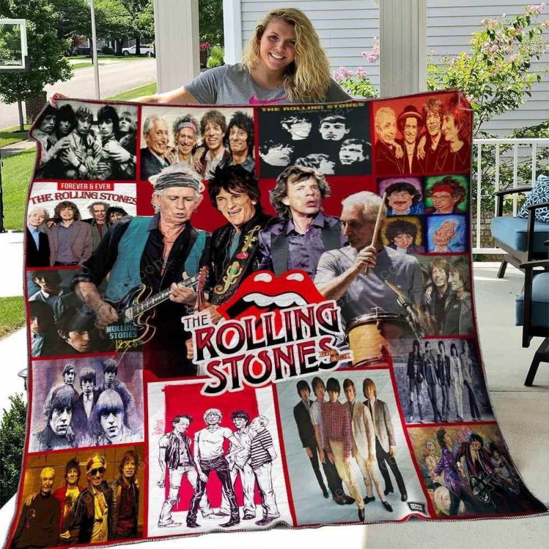 The Rolling Stones Blanket TH1607 Quilt