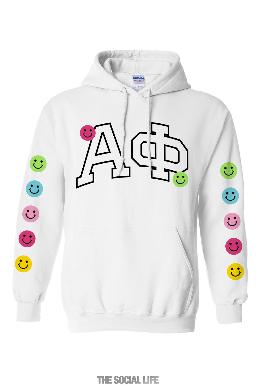 Alpha Phi Happy Day Hoodie
