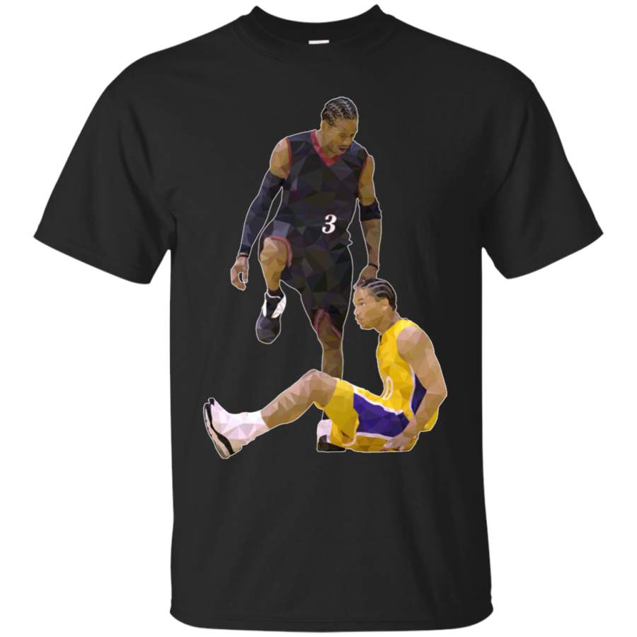 AGR Allen Iverson Step Over Tyronn Lue t shirt Cotton t shirt