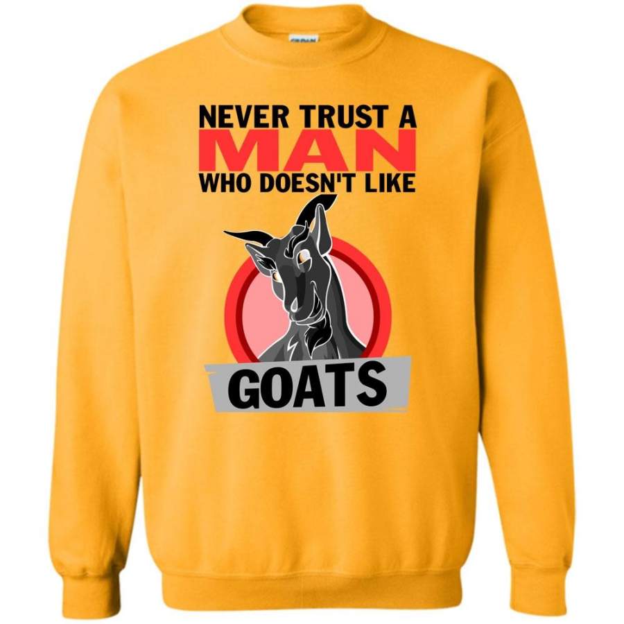 Coolest Goat Lovers T Shirt, Never Just A Man Sweatshirt