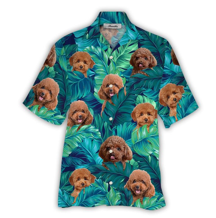 Poodle Hawaii Shirt Unisex Adult Ha72107