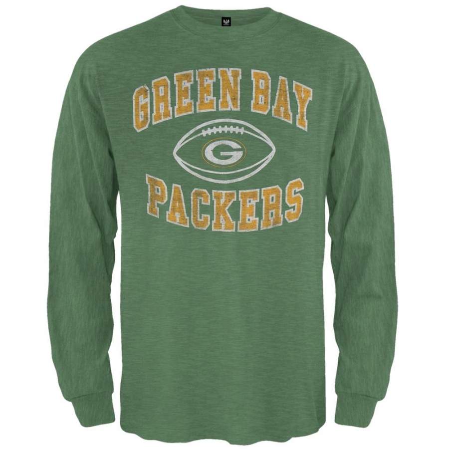 Green Bay Packers – Logo Scrum Premium Long Sleeve T-Shirt