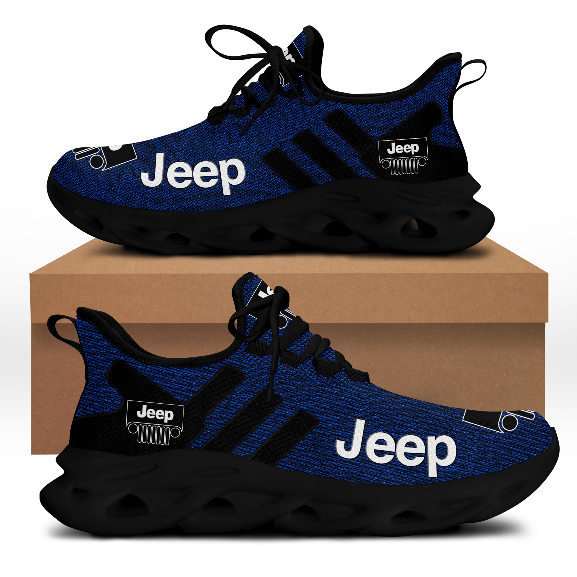 Jeep Bs Running Shoes Ver 3 (Blue)