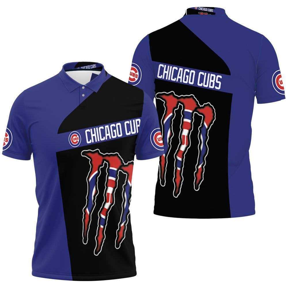 Monster Energy Chicago Cubs Polo Shirt