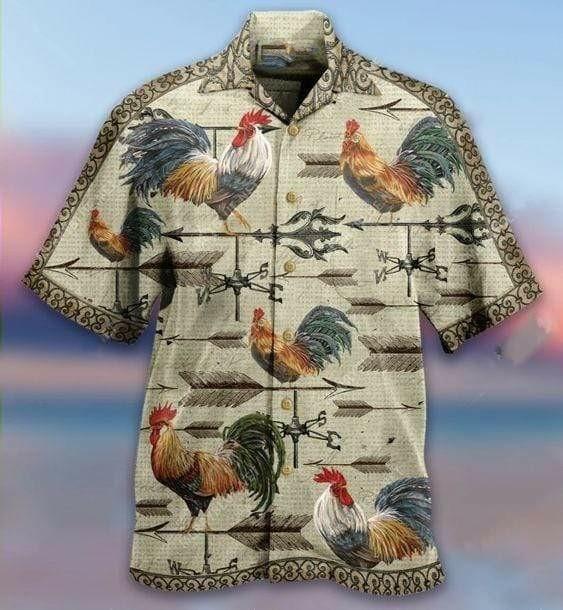 Weathervane Rooster Aloha Hawaii Shirts For Men Women Ha60213