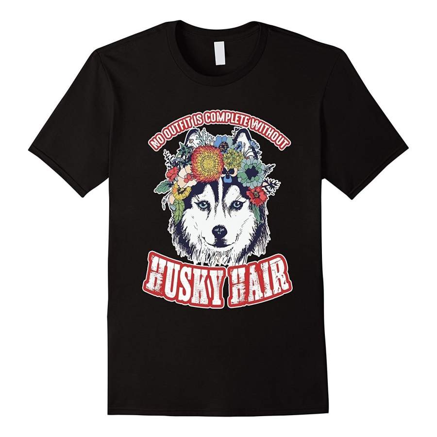 Husky T Shirt – Husky Hair Dog Shirts Men Graphic T-shirt Short Sleeve T-shirt