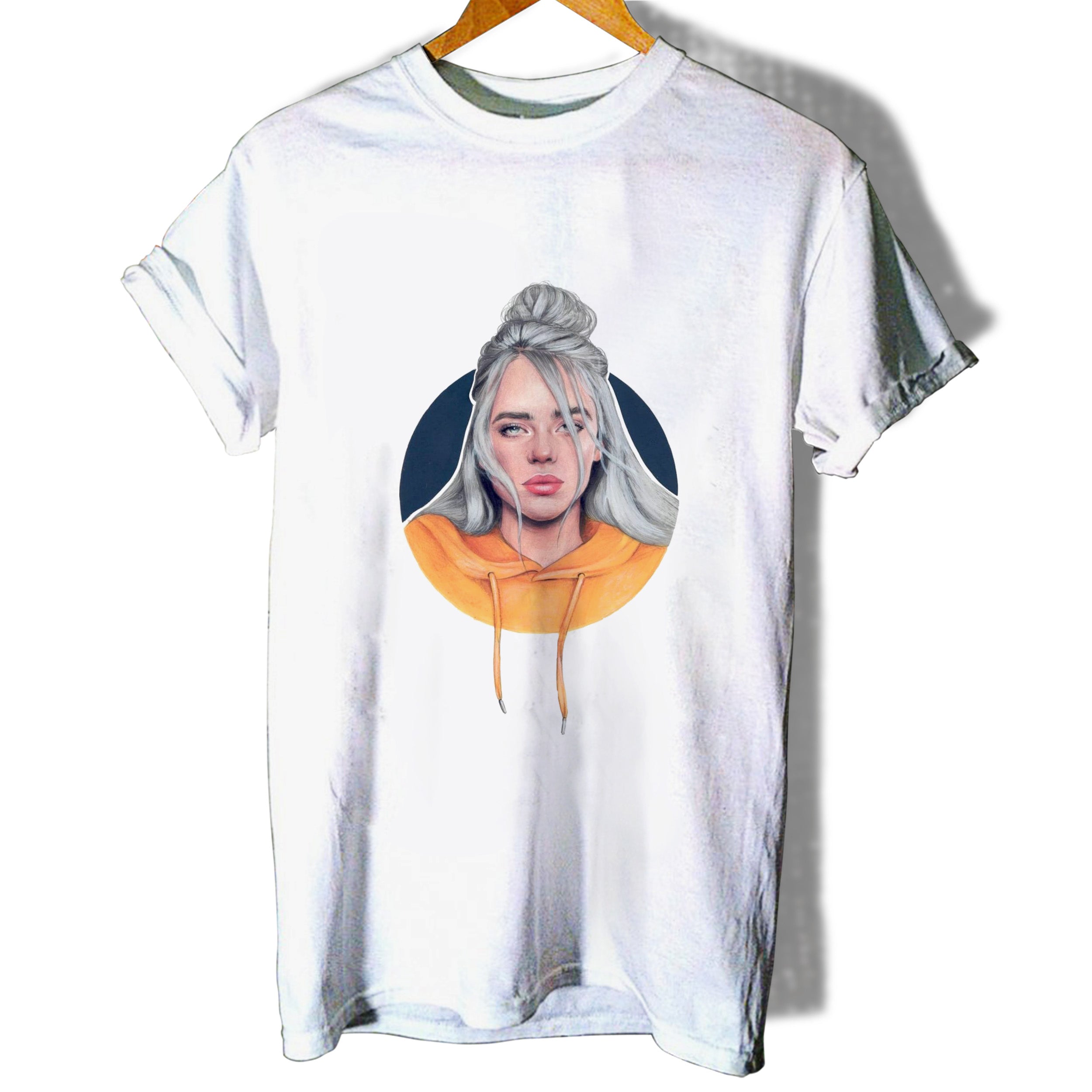 Billie Eilish Aesthetic Drawing Women T-Shirt